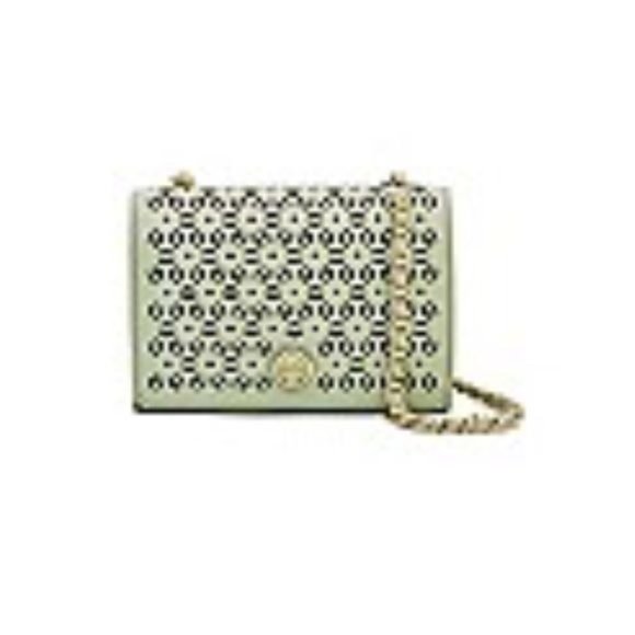Tory Burch MINT JULEP Robinson Floral Bag NWT - Picture 1 of 4